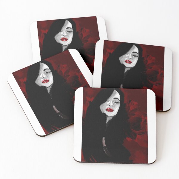 Item preview, TINI LADY IN RED designed and sold by TjaysArtStudio.