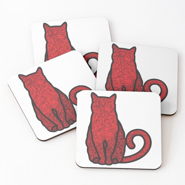 Item preview, cat with lines designed and sold by POPULARGOLD.