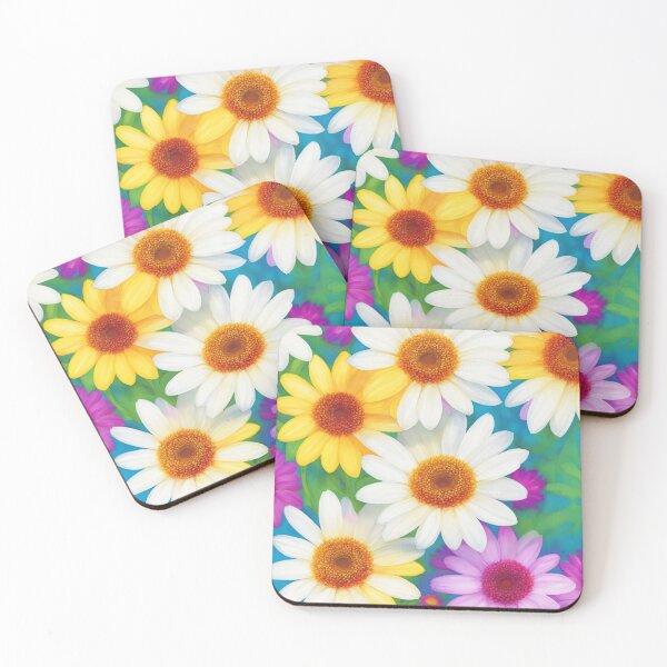 Item preview,  Floral  Seamless Pattern colorful Daisy 2023 designed and sold by alaasobhi.