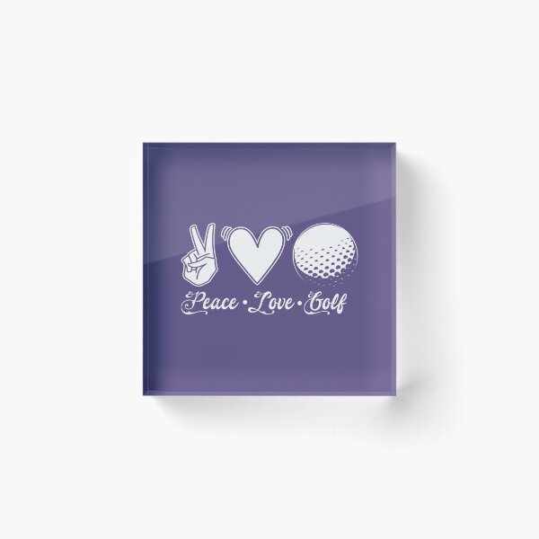 Item preview, Peace Love Golf Quote Funny Golfer Golfing Golf Lover Player 	 	 designed and sold by wgutuaxnzt53.