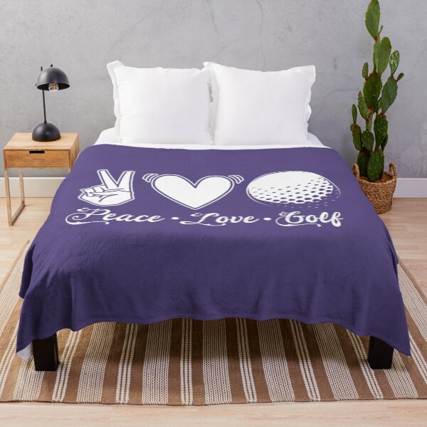 Item preview, Peace Love Golf Quote Funny Golfer Golfing Golf Lover Player designed and sold by wgutuaxnzt53.