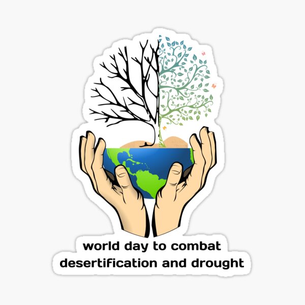 Item preview,  World Day to Combat Desertification and Drought designed and sold by Eman4design.