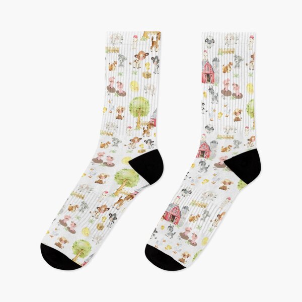 Item preview, Farm Animals Scene Nursery Kids  designed and sold by Laura DeCamp.