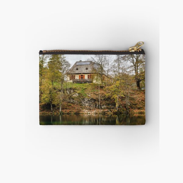 Item preview, Natural autumnal landscape, lake in the high mountains designed and sold by Alexander Sorokopud.