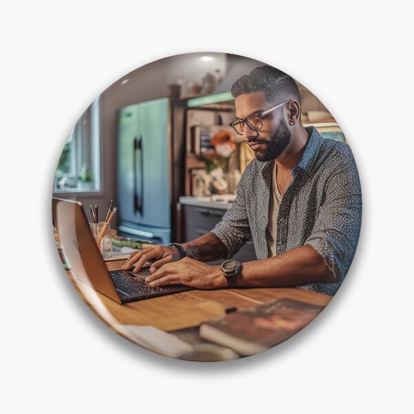 Item preview, Work From Home Virtual Office designed and sold by TheBrainArt.