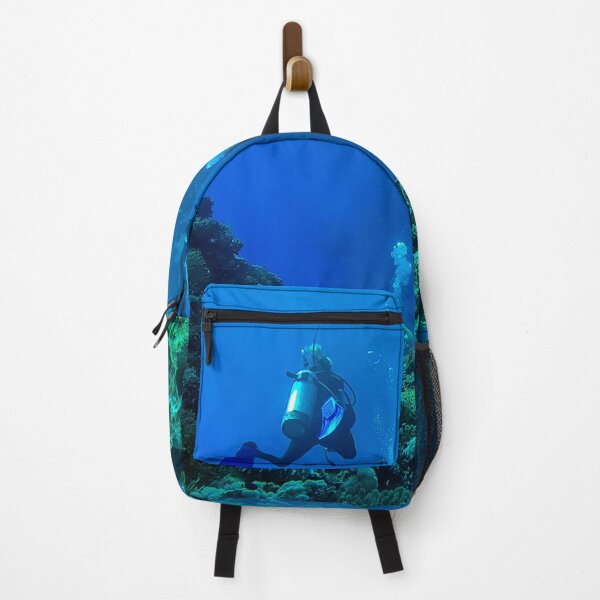 Item preview, Coral reef and scuba divers designed and sold by likbatonboot.