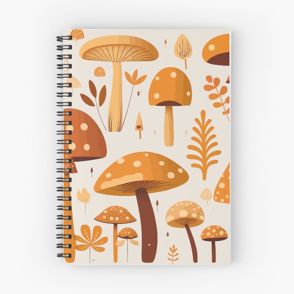 Item preview, Lovely Mushrooms Patterns designed and sold by Amir Faysal.