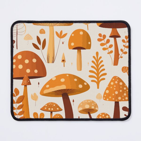 Item preview, Lovely Mushrooms Patterns designed and sold by Amir Faysal.