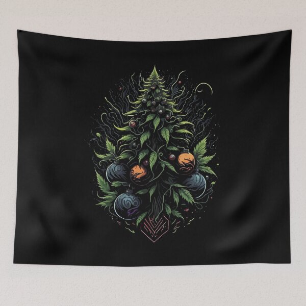 Item preview, Cannabis Christmas tree designed and sold by ZirumsGarden.