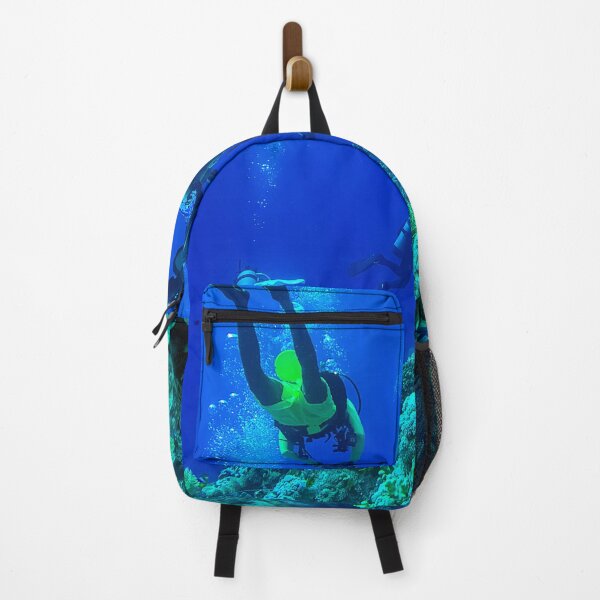 Item preview, Coral reef and scuba divers designed and sold by likbatonboot.