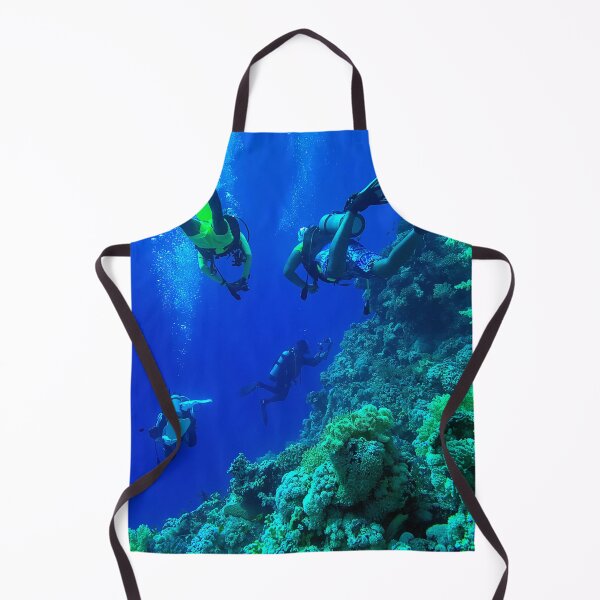 Item preview, Coral reef and scuba divers designed and sold by likbatonboot.
