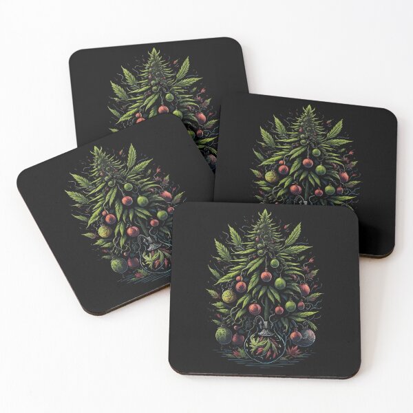 Item preview, Cannabis Christmas tree designed and sold by ZirumsGarden.