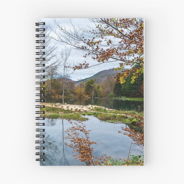 Item preview, Natural autumnal landscape, lake in the high mountains designed and sold by Alexander Sorokopud.