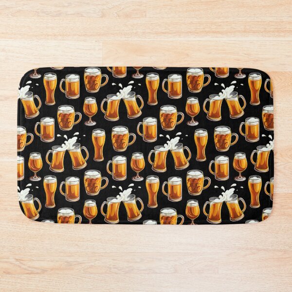 Item preview, Beer Mug Drinking Pattern Lager Pilsner Glass designed and sold by Draculaura2009.