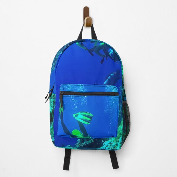 Item preview, Coral reef and scuba divers designed and sold by likbatonboot.