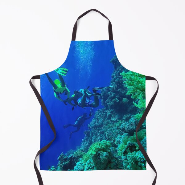 Item preview, Coral reef and scuba divers designed and sold by likbatonboot.
