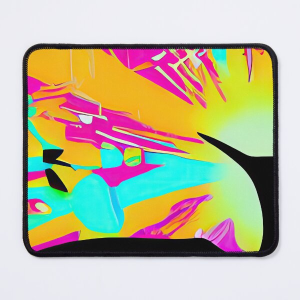 Artikelvorschau, Hummingbird, cosmic neon colorful hummingbird entworfen und verkauft von casaai.