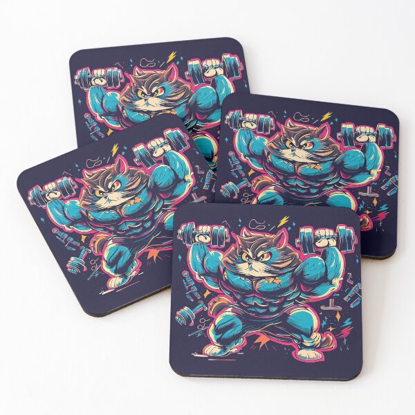Item preview, Cat Fitness: Inspire Your Feline Workout designed and sold by andypoquis.