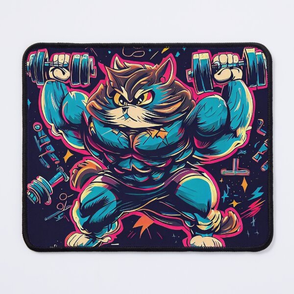 Item preview, Cat Fitness: Inspire Your Feline Workout designed and sold by andypoquis.