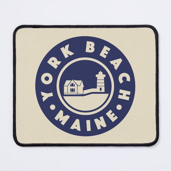 Item preview, York Beach - Maine Circle (Blue) designed and sold by deadmansupplyco.