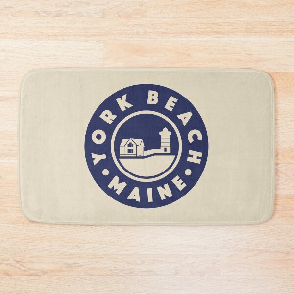 Item preview, York Beach - Maine Circle (Blue) designed and sold by deadmansupplyco.