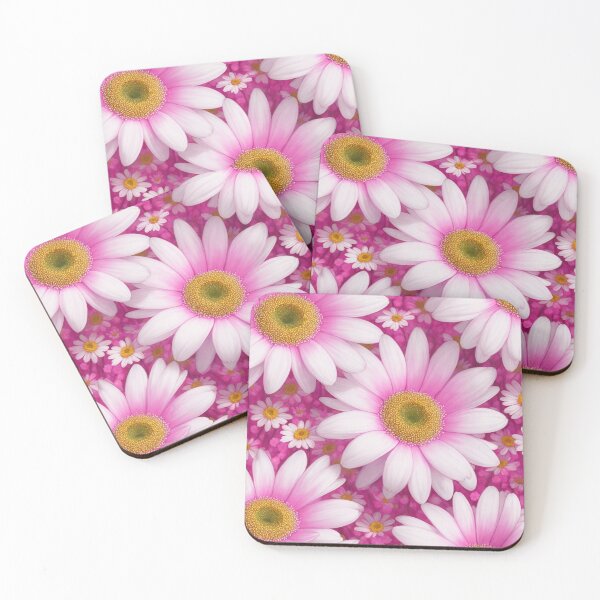 Item preview, Floral  Seamless Pattern Pink Daisy 2023 designed and sold by alaasobhi.