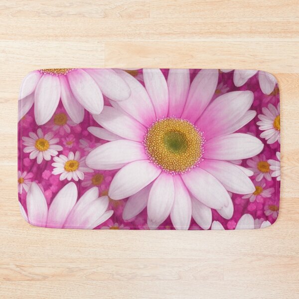 Item preview, Floral  Seamless Pattern Pink Daisy 2023 designed and sold by alaasobhi.