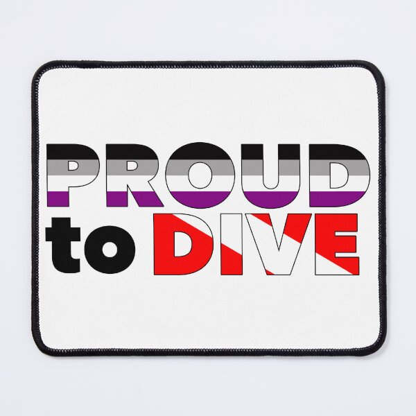 Item preview, Proud to dive designed and sold by Scuba-Div3r.