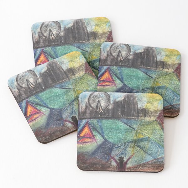 Item preview, Abstract Cityscape designed and sold by Randa-2511.