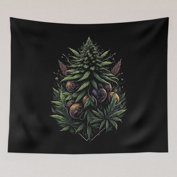 Item preview, Cannabis Christmas tree designed and sold by ZirumsGarden.