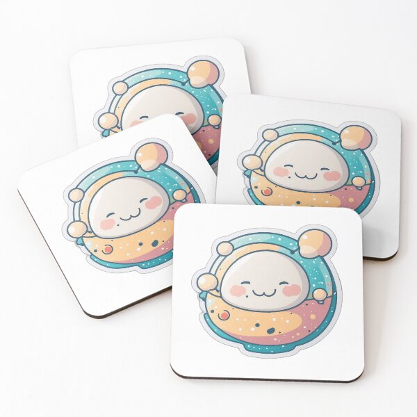 Item preview, Cute little mochi in the space designed and sold by FFixation.