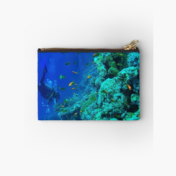 Item preview, Coral reef and scuba divers designed and sold by likbatonboot.
