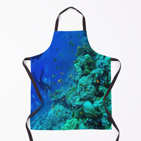 Item preview, Coral reef and scuba divers designed and sold by likbatonboot.