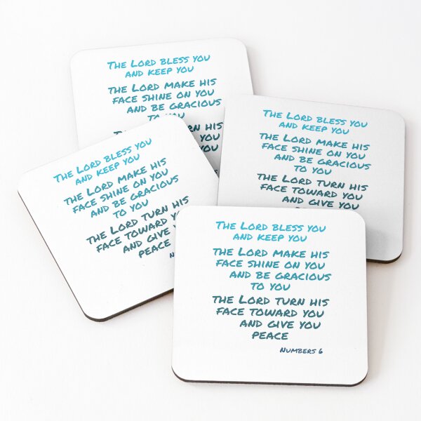 Item preview, The Lord Bless You Blue designed and sold by Miles-and-Daisy.