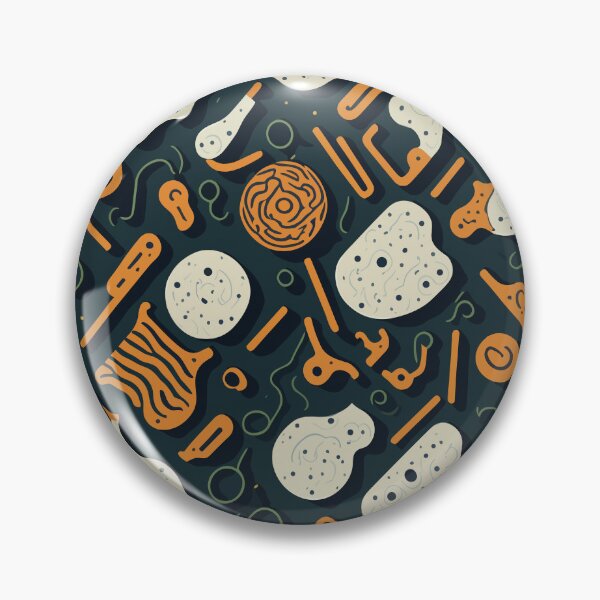 Item preview, lines circles patterns designed and sold by stickerbuddy01.