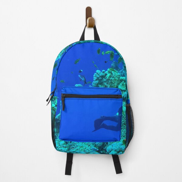Item preview, Coral reef and scuba diver designed and sold by likbatonboot.