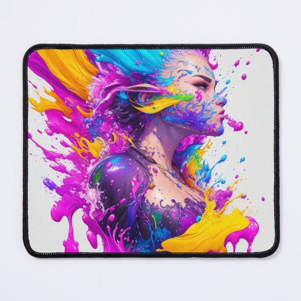 Item preview, splash style of coloful, complementary colors designed and sold by OverthoughtStudio.