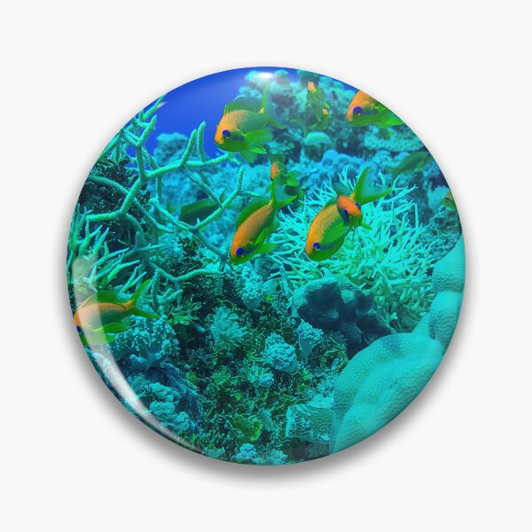 Item preview, Coral reef and fishes designed and sold by likbatonboot.