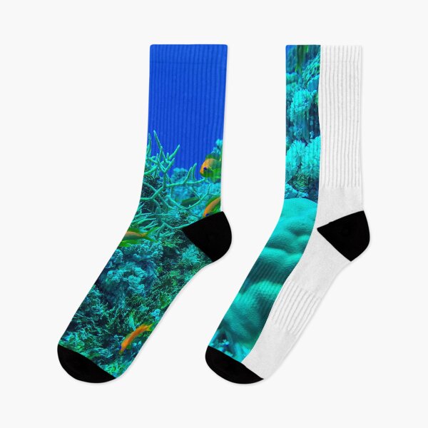 Item preview, Coral reef and fishes designed and sold by likbatonboot.