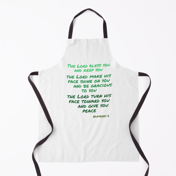 Item preview, The Lord Bless You Green designed and sold by Miles-and-Daisy.