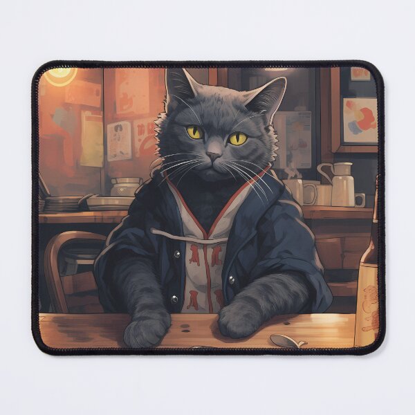 Item preview, Whiskered Tavern Master! designed and sold by ice1103.