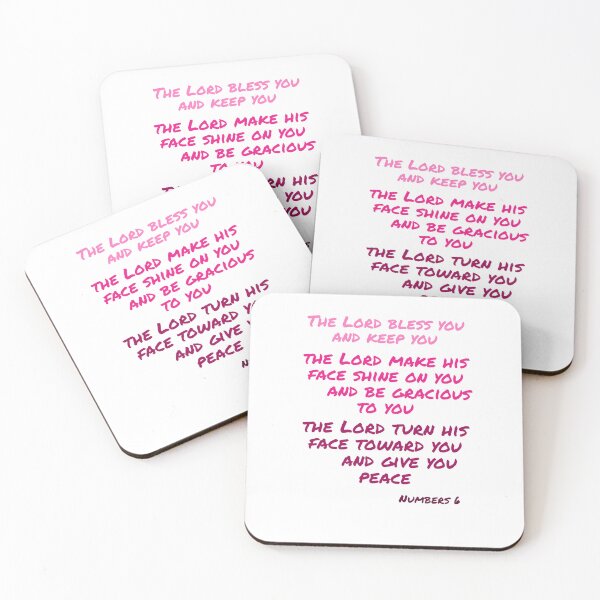 Item preview, The Lord Bless You Pink designed and sold by Miles-and-Daisy.