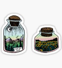 Collect Moments, Not Things Sticker