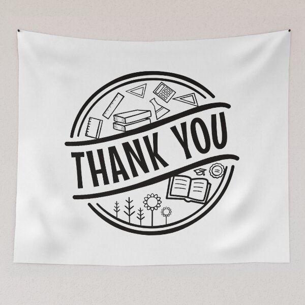 Item preview, Thank you teacher students designed and sold by Think4Prints.