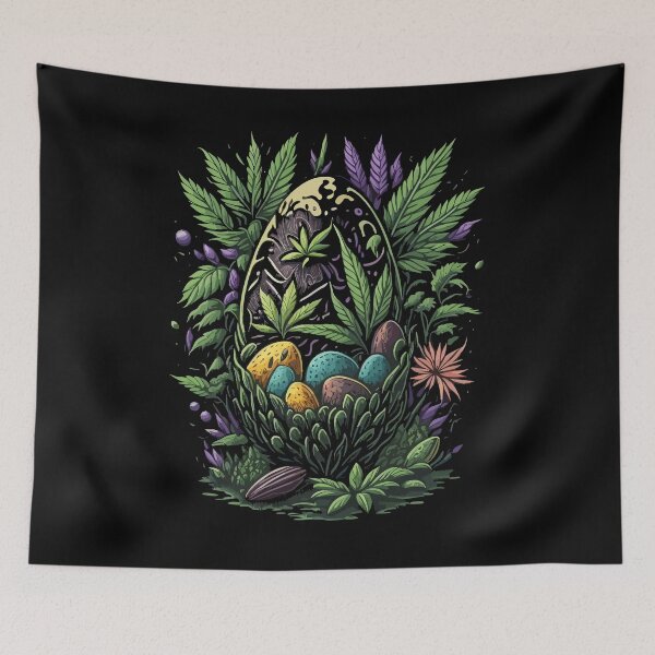 Item preview, Cannabis Easter designed and sold by ZirumsGarden.
