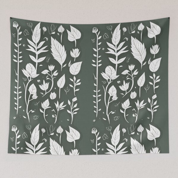 Item preview, Botanical Doodle Delight designed and sold by printyai.