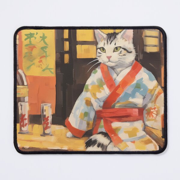 Item preview, Whiskers and Sake! designed and sold by ice1103.