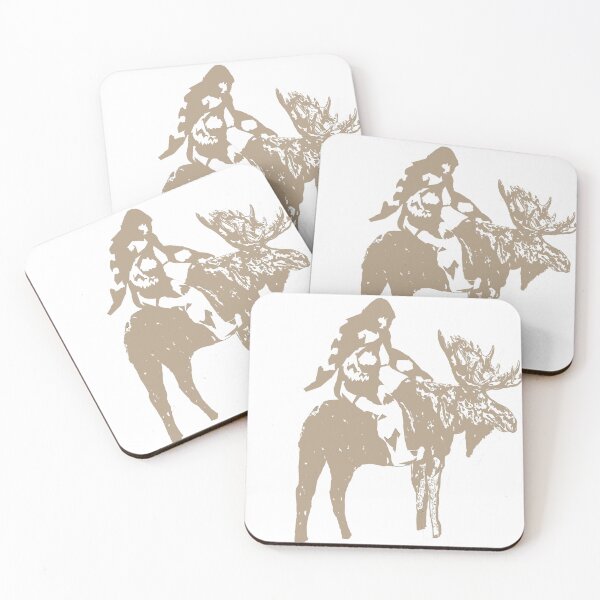 Item preview, Bigfoot Riding bull moose 2 designed and sold by Saltypro.