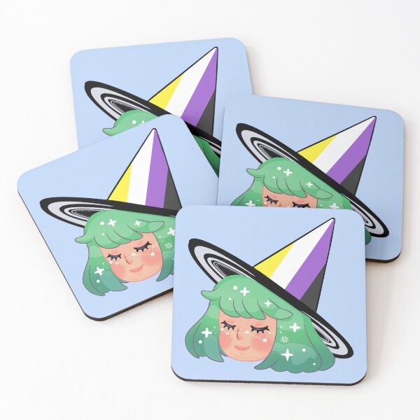 Artikelvorschau, Nonbinary Pride Witch  entworfen und verkauft von Leyawa.