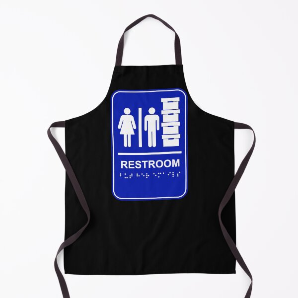 Item preview, BLUE Trump Restroom and Document Storage - BUT HER EMAILS in braille 2.0 designed and sold by Thelittlelord.